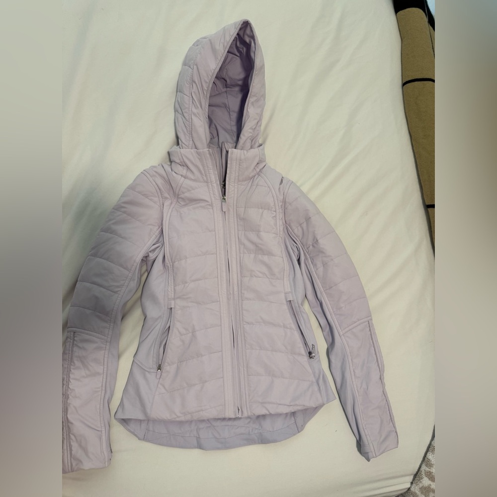 Lululemon Athletica Lavender Puffer Jacket